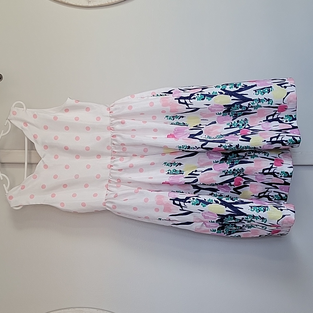 Gymboree scalloped v neck dress